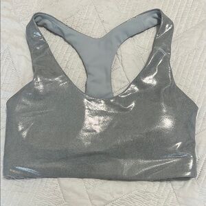 Old Navy Silver Women's Sports Bra